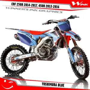 Buy decals Honda CRF 250R 2014-2017 450R 2013-2016 Yoshimura Grey