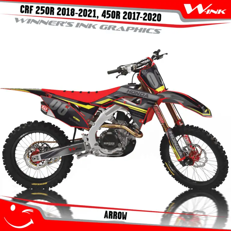 Honda-CRF-250R-2018-2019-2020-2021-450R-2017-2018-2019-2020-graphics-kit-and-decals-Arrow