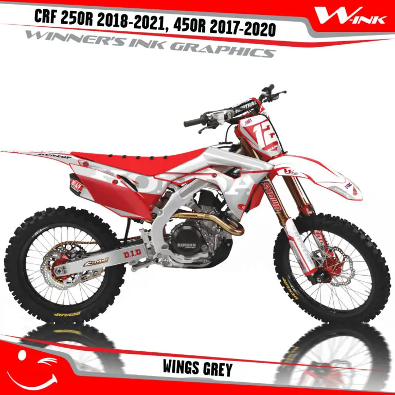 Honda-CRF-250R-2018-2019-2020-2021-450R-2017-2018-2019-2020-graphics-kit-and-decals-Wings-Grey