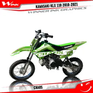 KAWASAKI-KLX-110-2010-2011-2012-2013-2014-2015-2016-2017-2018-2019-2020-2021-kit-and-decals-Chaos
