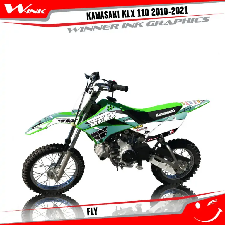 KAWASAKI-KLX-110-2010-2011-2012-2013-2014-2015-2016-2017-2018-2019-2020-2021-kit-and-decals-Fly