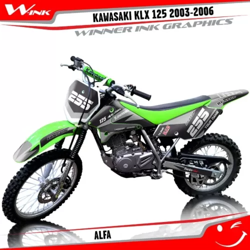 KLX-125-2003-2004-2005-2006-graphics-kit-and-decals-Alfa