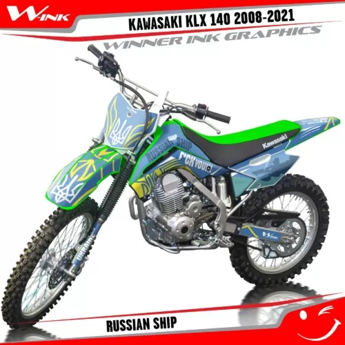 Kawasaki-KLX-140-2008-2009-2010-2011-2012-2013-2014-2015-2016-2019-2020-2021-graphics-kit-and-decals-Rissian-Ship