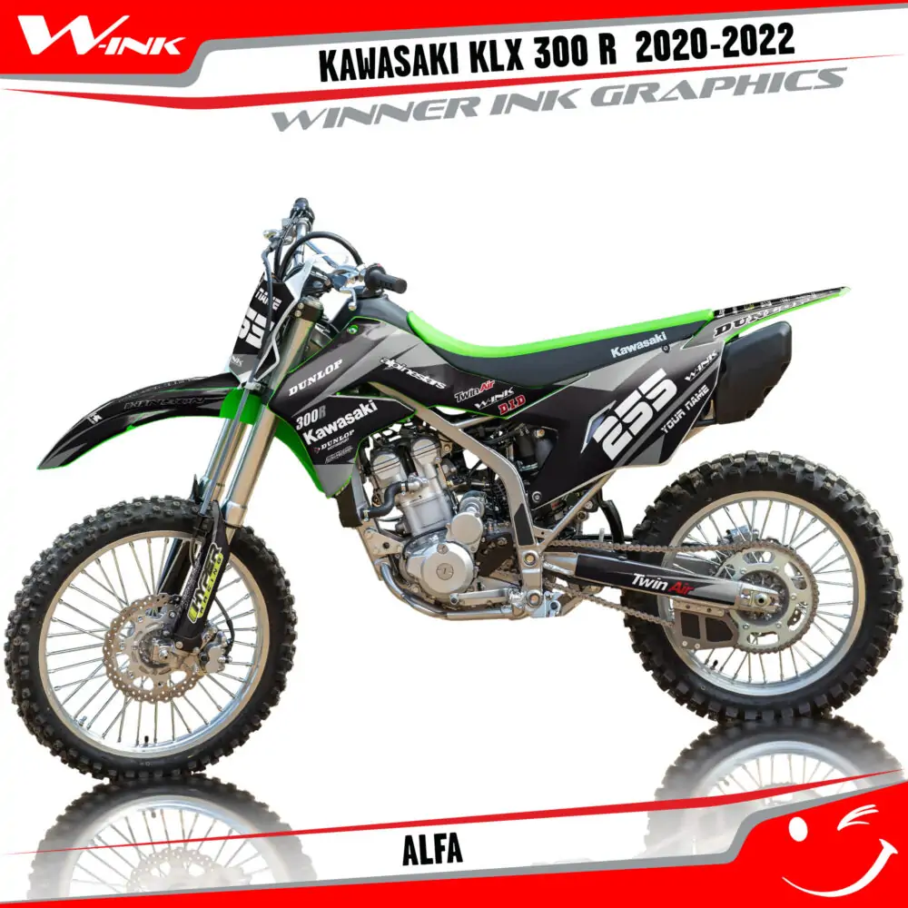 Kawasaki-KLX-300R-2020-2021-2022-graphics-kit-and-decals-Alfa