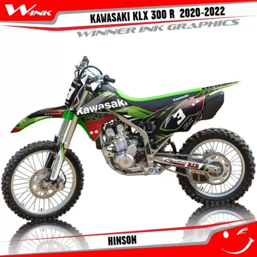 Kawasaki-KLX-300R-2020-2021-2022-graphics-kit-and-decals-Hinson