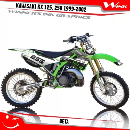 Kawasaki-KX-125,-250-1999-2000-2001-2002-graphics-kit-and-decals-Beta