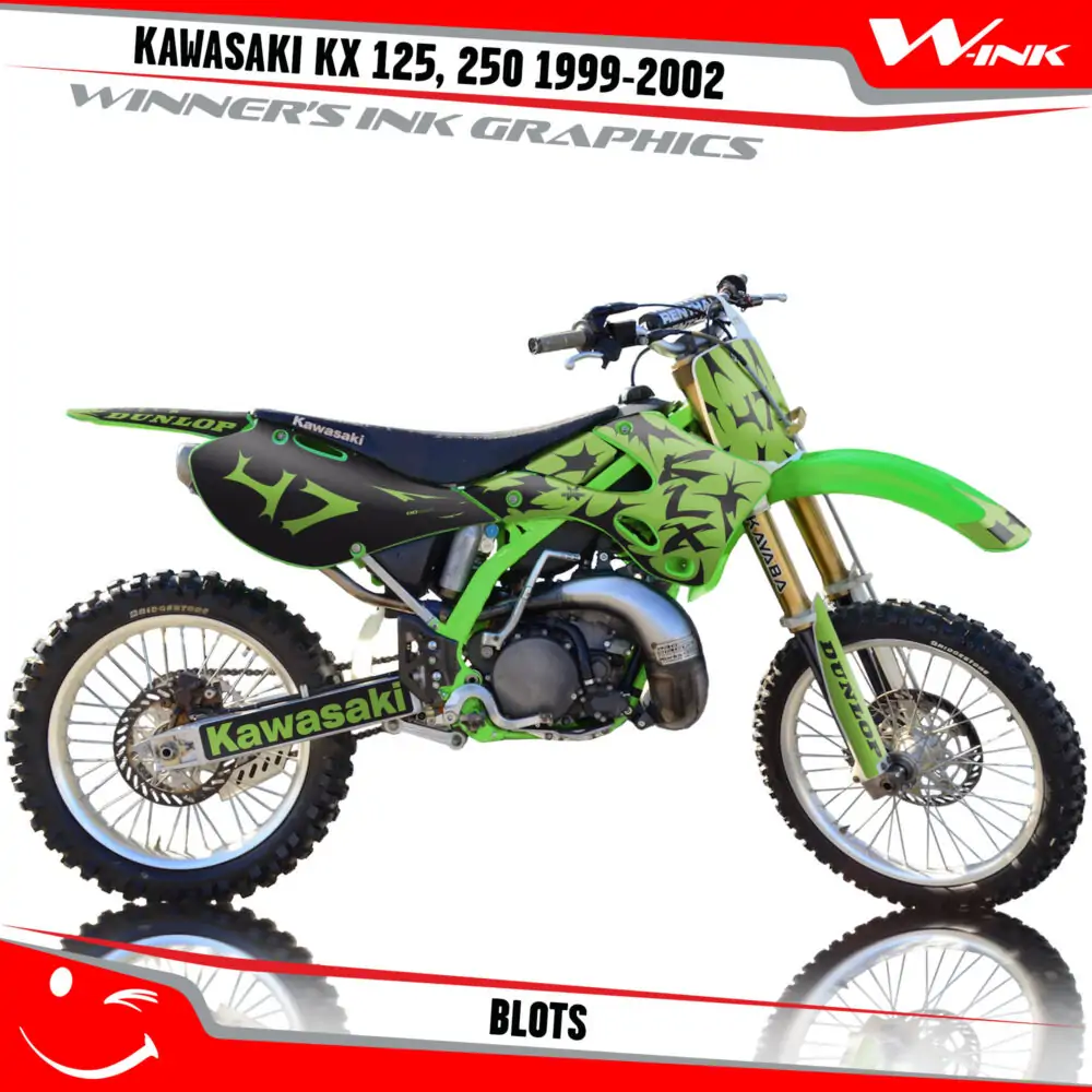 Kawasaki-KX-125,-250-1999-2000-2001-2002-graphics-kit-and-decals-Blots