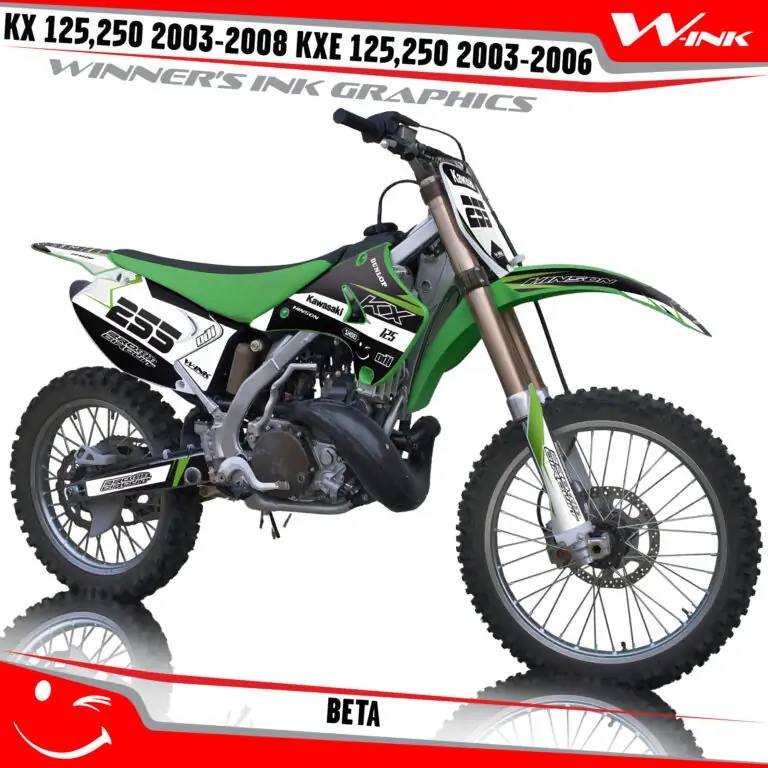 Kawasaki-KX-125-250-2003-2004-2005-2006-2007-2008-KXE-125-250-2003-2006-graphics-kit-and-decals-Beta
