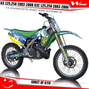 Kawasaki-KX-125-250-2003-2004-2005-2006-2007-2008-KXE-125-250-2003-2006-graphics-kit-and-decals-Ghost-of-Kyiv