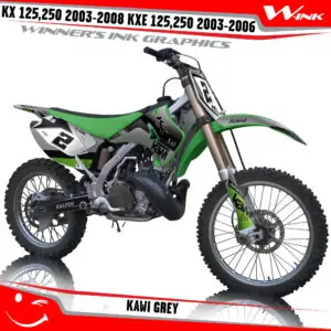 Kawasaki-KX-125-250-2003-2004-2005-2006-2007-2008-KXE-125-250-2003-2006-graphics-kit-and-decals-Kawi-Grey