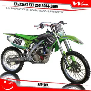 Kawasaki-KXF-250-2004-2005-graphics-kit-and-decals-Replica