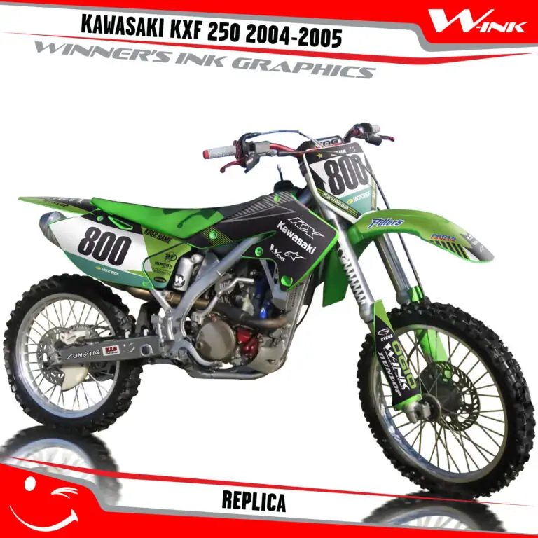 Kawasaki-KXF-250-2004-2005-graphics-kit-and-decals-Replica