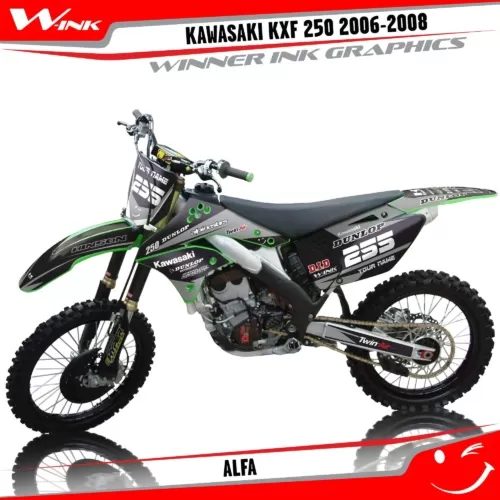 Kawasaki-KXF-250-2006-2007-2008-graphics-kit-and-decals-Alfa