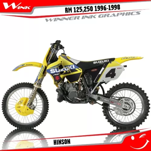 Suzuki-RM-125-250 1996-1997-1998-graphics-kit-and-decals-Hinson