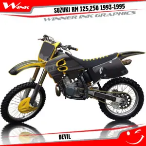 Suzuki-RM-125,250-1993-1994-1995-graphics-kit-and-decals-Devil