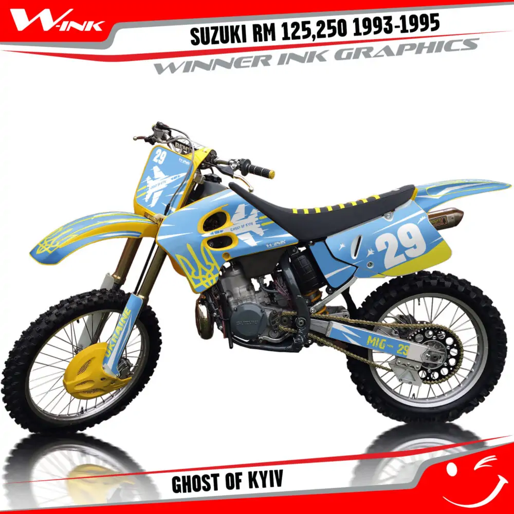 Suzuki-RM-125,250-1993-1994-1995-graphics-kit-and-decals-Ghost-of Kyiv