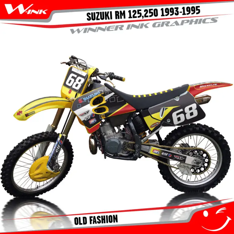 Suzuki-RM-125,250-1993-1994-1995-graphics-kit-and-decals-Old-Fashion