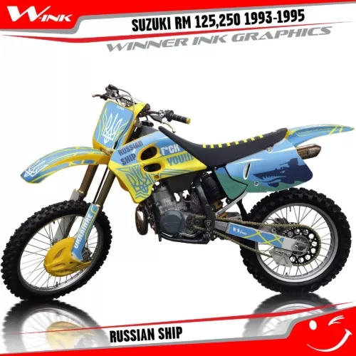 Suzuki-RM-125,250-1993-1994-1995-graphics-kit-and-decals-Russian-Ship