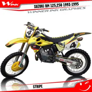 Suzuki-RM-125,250-1993-1994-1995-graphics-kit-and-decals-Stripe