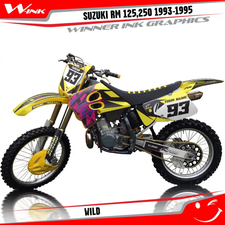 Suzuki-RM-125,250-1993-1994-1995-graphics-kit-and-decals-Wild