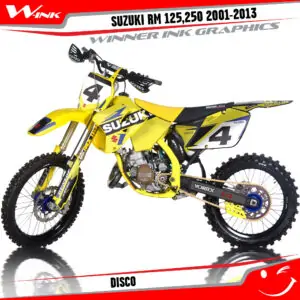 Suzuki-RM-125,250-2001-2002-2003-2004-2009-2010-2011-2012-2013-graphics-kit-and-decals-Disco