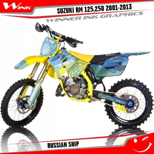 Suzuki-RM-125,250-2001-2002-2003-2004-2009-2010-2011-2012-2013-graphics-kit-and-decals-Russian-Ship