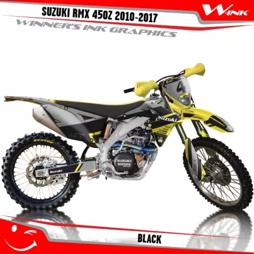 Suzuki-RMX-450Z-2010-2011-2012-2013-2014-2015-2016-2017-graphics-kit-and-decals-Black