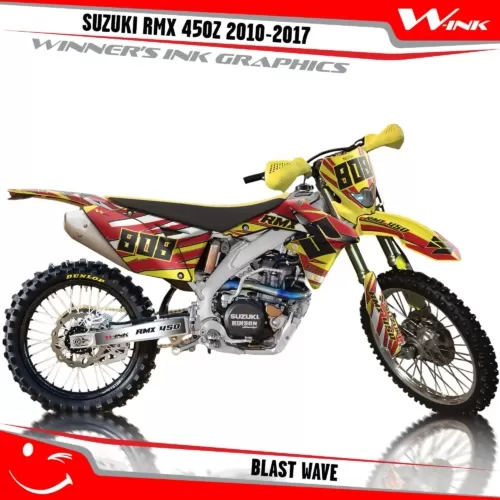 Suzuki-RMX-450Z-2010-2011-2012-2013-2014-2015-2016-2017-graphics-kit-and-decals-Blast-Wave
