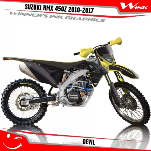 Suzuki-RMX-450Z-2010-2011-2012-2013-2014-2015-2016-2017-graphics-kit-and-decals-Devil