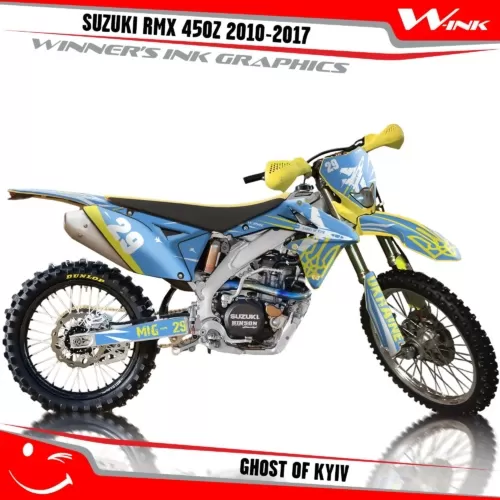 Suzuki-RMX-450Z-2010-2011-2012-2013-2014-2015-2016-2017-graphics-kit-and-decals-Ghost-of-Kyiv