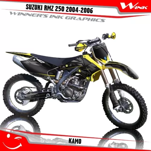 Suzuki-RMZ 250 2004-2005-2006-graphics-kit-and-decals-Kamo