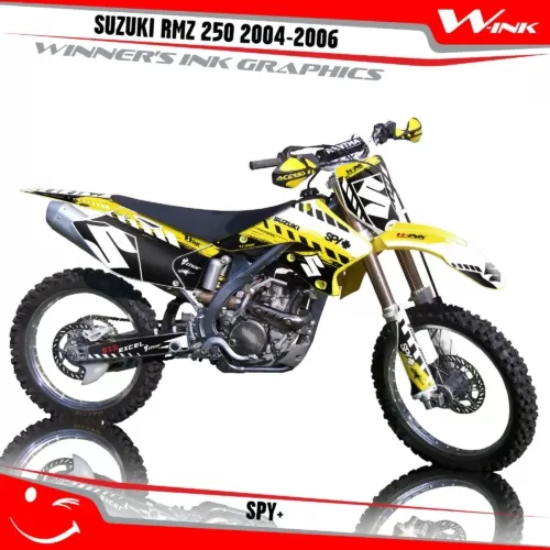 Suzuki-RMZ 250 2004-2005-2006-graphics-kit-and-decals-Spy