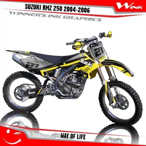 Suzuki-RMZ 250 2004-2005-2006-graphics-kit-and-decals-Way-of-Life