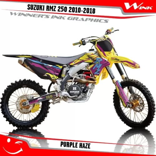 Suzuki-RMZ-250-2010-2011-2012-2013-2014-2015-2016-2017-2018-graphics-kit-and-decals-Purple-Haze