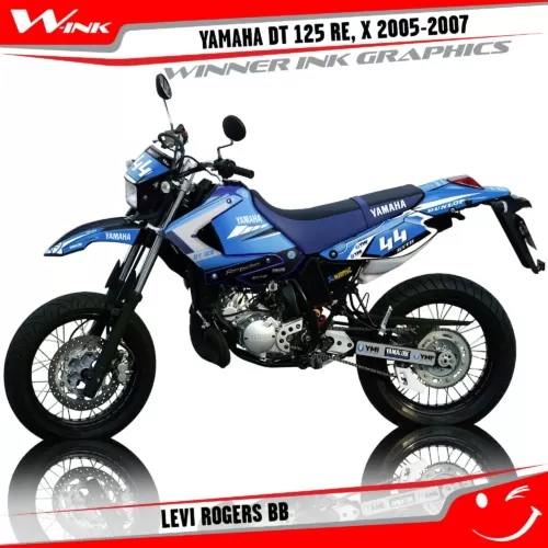 Yamaha-DT-125-RE-X-2005-2006-2007-graphics-kit-and-decals-Levi-Rogers-BB