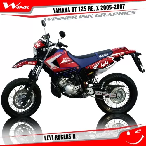 Yamaha-DT-125-RE-X-2005-2006-2007-graphics-kit-and-decals-Levi-Rogers-R