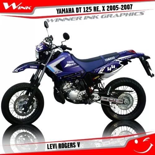 Yamaha-DT-125-RE-X-2005-2006-2007-graphics-kit-and-decals-Levi-Rogers-V