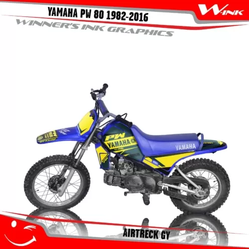 Yamaha-PW-80-1982-1983-1984-1985-2012-2013-2014-2015-2016-graphics-kit-and-decals-Airtreck-GY