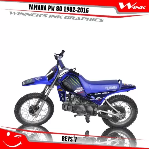 Yamaha-PW-80-1982-1983-1984-1985-2012-2013-2014-2015-2016-graphics-kit-and-decals-Revs-V