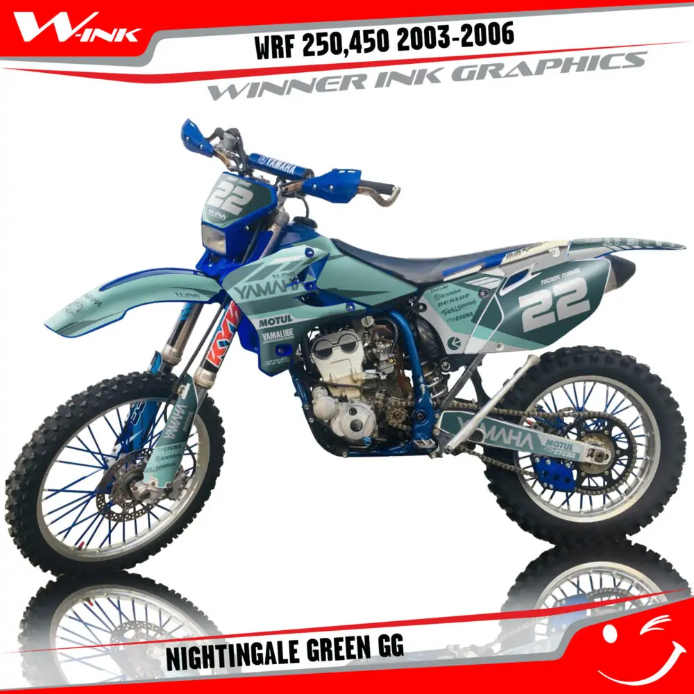 Yamaha-WRF-250-2003-2004-2005-WRF-450-2003-2004-2005-2006-graphics-kit-and-decals-Nightingale-Green-GG