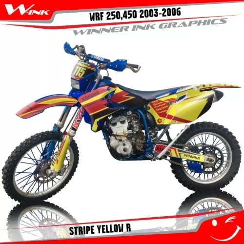 Yamaha-WRF-250-2003-2004-2005-WRF-450-2003-2004-2005-2006-graphics-kit-and-decals-Stripe-Yellow-R