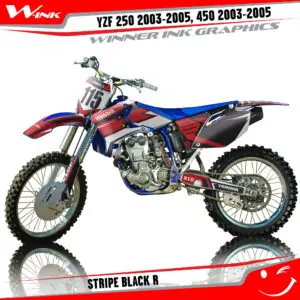 Yamaha-YZF-250-450-2003-2004-2005-graphics-kit-and-decals-Stripe-Black-R