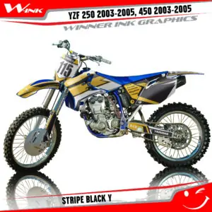 Yamaha-YZF-250-450-2003-2004-2005-graphics-kit-and-decals-Stripe-Black-Y