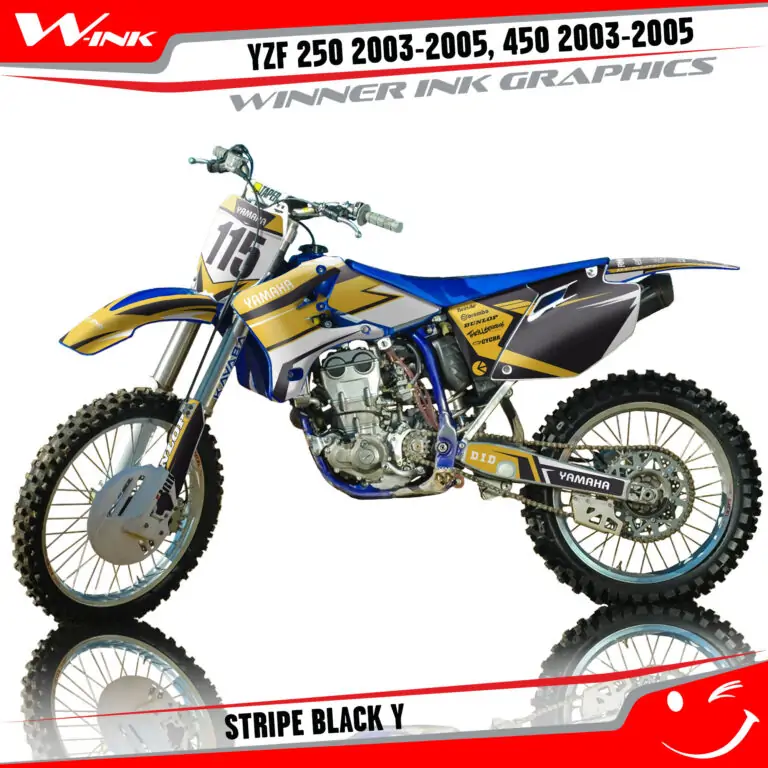 Yamaha-YZF-250-450-2003-2004-2005-graphics-kit-and-decals-Stripe-Black-Y