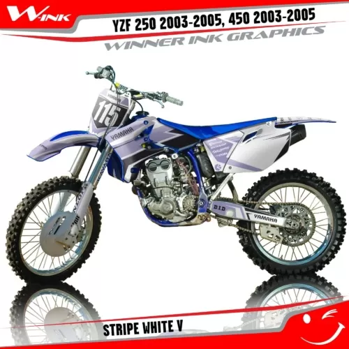 Yamaha-YZF-250-450-2003-2004-2005-graphics-kit-and-decals-Stripe-White-V