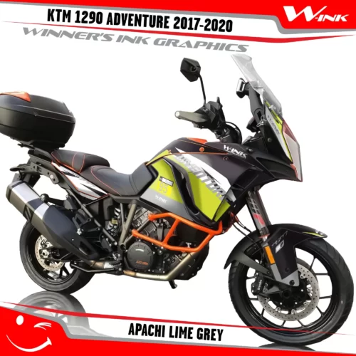 KTM-Adventure-1290-2017-2018-2019-2020-graphics-kit-and-decals-Apachi-Lime-Grey