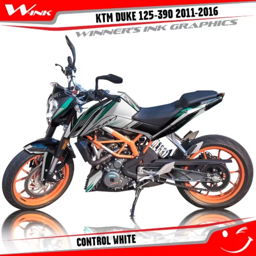 KTM-DUKE-125-200-250-390-2011-2012-2013-2014-2015-2016-graphics-kit-and-decals-Control-White