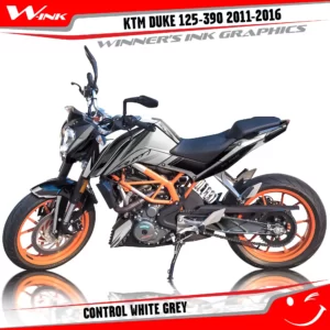 KTM-DUKE-125-200-250-390-2011-2012-2013-2014-2015-2016-graphics-kit-and-decals-Control-White-Grey