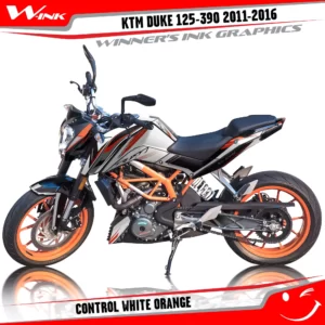 KTM-DUKE-125-200-250-390-2011-2012-2013-2014-2015-2016-graphics-kit-and-decals-Control-White-Orange