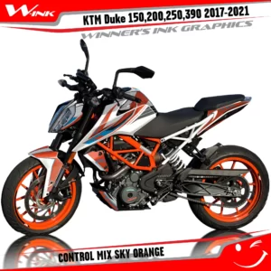 KTM-Duke-125-200-250-390-2017-2018-2019-2020-2021-2022-graphics-kit-and-decals-Control-Mix-Sky-Orange